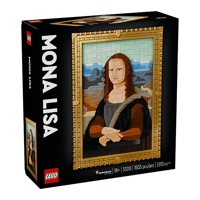 LEGO ART Mona Lisa, 1503 Pieces (31213) | Staples