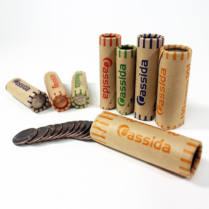 Cassida Coin Roll Wrappers, Multicolored (A-CWAP) image 1