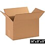 14" x 9" x 9" Shipping Boxes, 32 ECT, Brown, 25/Bundle (1499)~#|#~573A236B-9BCF-4CE7-971A43CE9EDA64A0_sc7