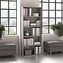 Bush Business Furniture Hustle Tall 5 Shelf Bookcase, Platinum Gray (HUB230PG)~#|#~5741AB10-8C63-47A7-AE4C6FD82257C14D_sc7