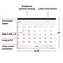 2027 Staples 21.75" x 17" Monthly Desk Pad Calendar, Black (ST58448-27)~#|#~57465D43-6229-4BF4-B0105CB4D0AE173E_sc7