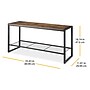 Whitmor Metal Bench, Brown (6764-9965-SIOC)~#|#~574A9A0D-801C-40CA-B0C19959B631C7E6_sc7