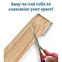 Carson Dellosa Education Grow Together Rolled Straight Borders, 3" x 65', Light Wood Grain, 3/Bundle (CD-108510-3)~#|#~574AEF64-110A-490C-9D81361A77B72832_sc7