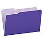 Pendaflex Recycled File Folder, 1/3-Cut Tab, Legal Size, Violet, 100/Box (43501/3VIO)~#|#~574F3B9B-4DC8-4CBC-936745947BCF62D3_sc7