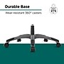 Workplace2.0™ Ramsey Ergonomic Bonded Leather Swivel Manager Chair, Black (ST62216)~#|#~5758F971-EB65-4246-9E18058600492BA6_sc7