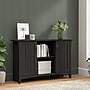 Bush Furniture Salinas Storage Cabinet with Doors, Vintage Black (SAS147VB-03)~#|#~5761F1FA-C905-4A18-A07199968150A56C_sc7