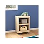 Flash Furniture Bright Beginnings Mobile 3-Tier Storage Cart, 25"H x 16"W x 16"D, Natural Birch Plywood (MK-KE24084-GG)~#|#~576495D6-66B1-4B93-9B59F179CB9F13A9_sc7