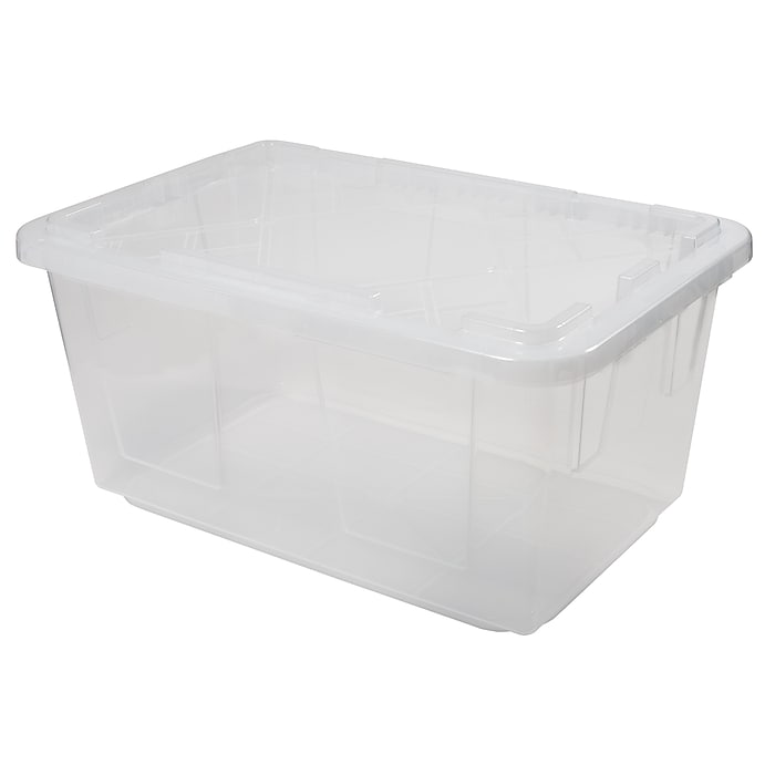 【新品/未使用品】CLEAR MESH XL 1個入り Greenmade 108 Quart Storage Bin with Snap Lid, Plastic, Clear