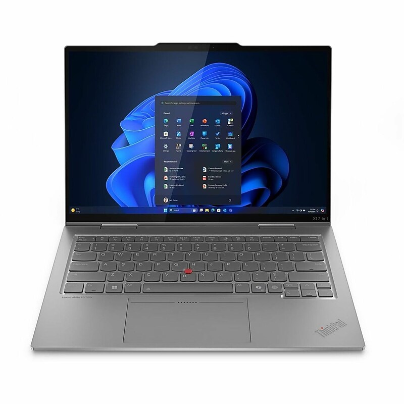 Lenovo ThinkPad X1 Gen 10 Aura Edition 14" 2-in-1 Touchscreen AI Laptop, Intel Core Ultra 7, 5.2GHz, 16GB RAM, Windows 11 Pro image 1
