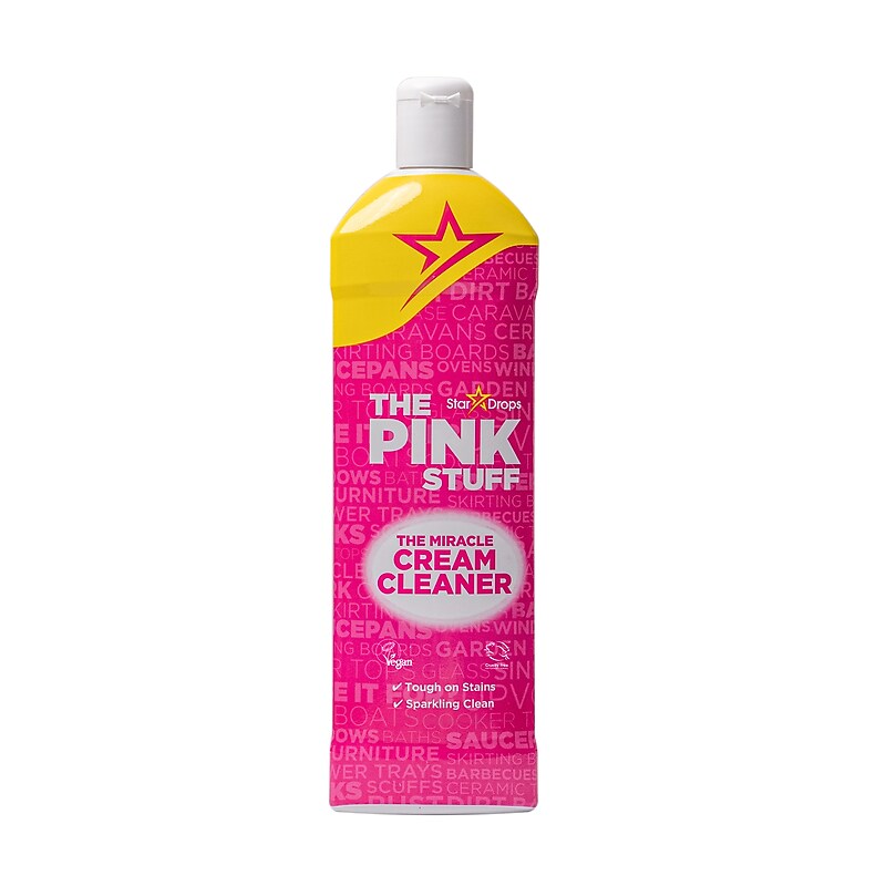 The Pink Stuff The Miracle Cream Cleaner, Rhubarb Scent, 16.9 oz. (23675) image 1