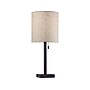 Adesso Liam Incandescent/CFL Table Lamp, Antique Bronze/Natural (1546-26)~#|#~5776805A-FB8A-4C2D-9708796621FA64A3_sc7