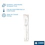 Dixie Individually WrappedPolystyrene Fork, Medium-Weight, White, 1000/Carton (FM23C7)~#|#~57795D8E-A777-4E21-937C4BAE180D2288_sc7