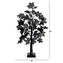 Nearly Natural Pre-Lit Artificial Halloween Black Maple Tree, 2' (T5227)~#|#~5780AB41-82AB-4C31-9CCC100CA3676618_sc7