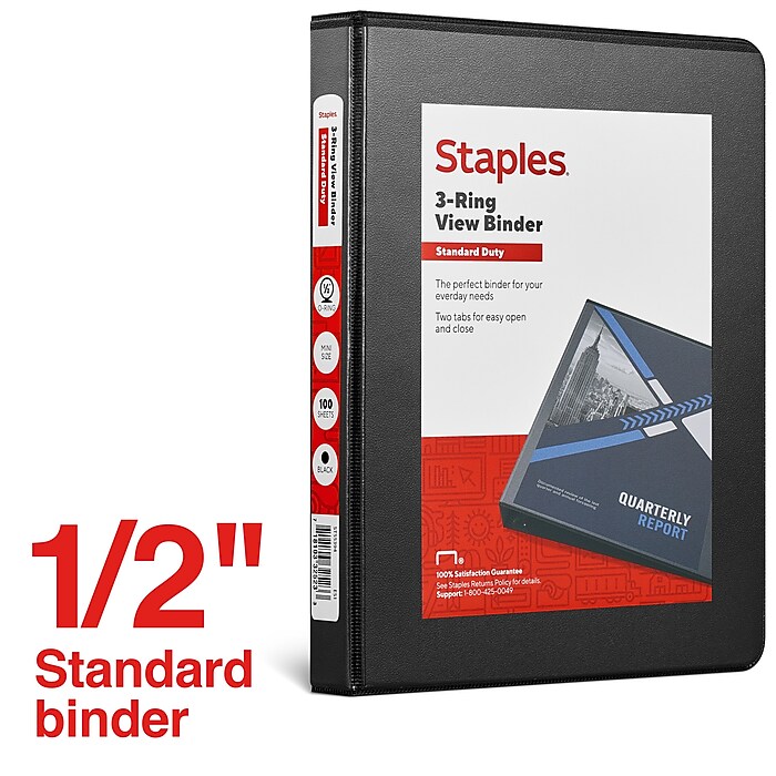 Staples 1/2