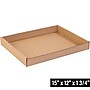 15" x 12" x 1.75" Kraft Tray, 32 ECT, Kraft, 50/Bundle (15122CT~#|#~57944DB1-1FB7-485D-9E273AA64136E07B_sc7