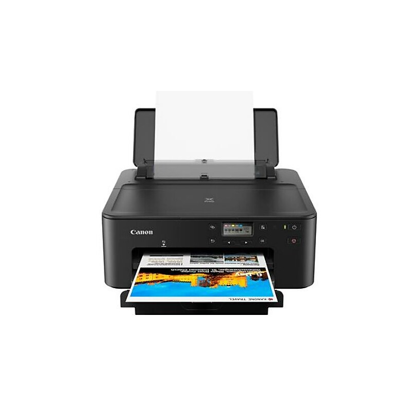 Canon PIXMA TS702a Wireless Inkjet Printer, Black (3109C022) image 1