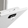 AdirOffice Steel Large Wall Mounted Interoffice Mailbox Drop Box, Combination Lock, White (631-04-WHI-KC)~#|#~579B7AD9-1D52-4183-9E80FC573A55F4ED_sc7
