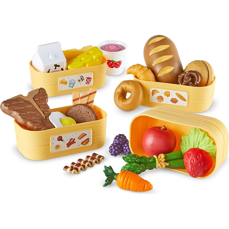 Learning Resources New Sprouts Pick 'n' Sort Food Groups Toy Set (LER9755) image 1