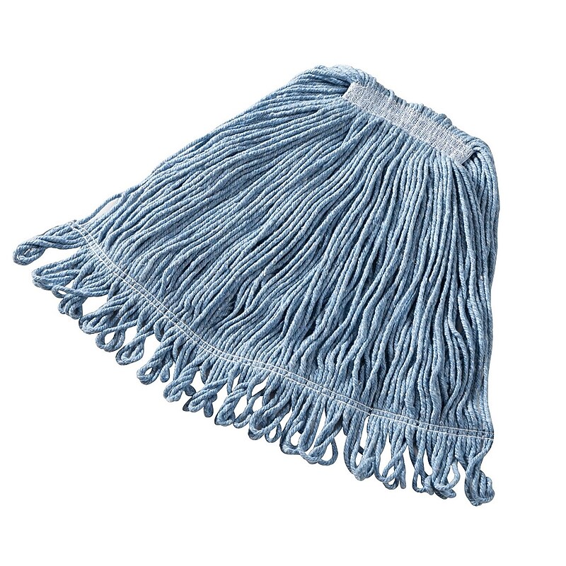 Rubbermaid Super Stitch Mop Head, Tailband (FGD21206BL00) image 1