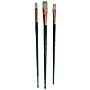 Silver Brush Natural Hog Bristle, Flat Brushes, 3/Pack (SLVGP1071)~#|#~579E7B8C-8BBF-454F-98B6802479E1D1EB_sc7