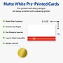 Avery Gold-Red Gift Matte Blank Card, White, 80/Pack (S00-FG4)~#|#~57A20C88-15CC-403A-AC6923965687D671_sc7