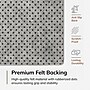 Anji Mountain Rug'd Carpet & Hard Floor Chair Mat, 36" x 48", Burlington Gray (AMB9041)~#|#~57B5413F-DB90-4429-8F4674DEF492DF21_sc7