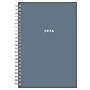 2026 Blue Sky Solid Steel 8" x 5" Weekly & Monthly Personal Organizer, Plastic Cover, Blue (158003)~#|#~57B5ECD3-7B56-43FE-8EEA9F3BBE3F75BB_sc7