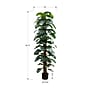 Monarch Specialties Inc. 83" Artificial Monstera Tree in Pot (I 9521)~#|#~57B6E601-E600-4AE7-A530B6547A9AD323_sc7