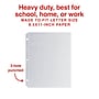 Staples Heavyweight Sheet Protector, 8.5" x 11", Clear, 25/Pack (76001)~#|#~57B8C433-3ACE-4CB8-93051C9FE202897A_sc7