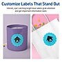 Avery Scalloped Decorative Edge Multipurpose Labels, 2.5" Dia., Bright Blue, 90/Pack (94516)~#|#~57BC0F49-6B2C-4FF2-93DF45DCC32675C8_sc7