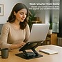 Uncaged Ergonomics 10.2" x 10" Metal Swivel Laptop Stand 2.0, Black (SLS-Black)~#|#~57C3112A-DF6D-46A9-A2AA4DFE6FEF0892_sc7