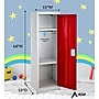 AdirOffice 48"H Single Tier Red Storage Locker (ADI629-01-RED-DL)~#|#~57C398FA-BE07-4C99-885BD34DE0DE4B4D_sc7