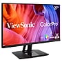 ViewSonic ColorPro 27" QHD 120Hz LCD Monitor, Built-In Speaker, Adjustable, Universal Docking Station, Black (VP2756A-2K)~#|#~57C53DBB-515E-4A41-956F02C004B4339F_sc7