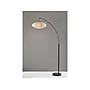 Adesso Corinne 80" Antique Bronze Floor Lamp with Oval Off-White Shade (5024-01)~#|#~57C8636E-72BF-44AF-A9FAA60233B468A7_sc7