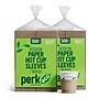 Perk™ Eco Paper Hot Cup Sleeves, Brown, 1000/Carton (PK56227CT)~#|#~57C897A8-B88A-43A4-A15749B665D2C670_sc7