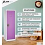 AdirOffice 48" Single Tier Purple Storage Locker (629-01-PUR)~#|#~57CB4FFF-48C9-4290-8B30F5CCE23AB559_sc7
