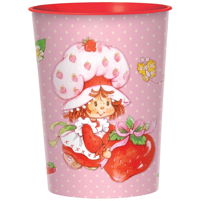 Party City Strawberry Shortcake  Favor Cup, 16 oz. (AM423066) image 1