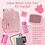 bentgo 2-in-1 Kids Laptop Backpack, Large, Petal Pink Glitter (BGBKPAK-PPGL)~#|#~57D06565-4471-495C-BB37E7EC4480F8DB_sc7