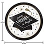 Creative Converting Glowing Grad Paper Plates and Napkins Kit, Serves 16 (DTC9208E2G)~#|#~57D68A93-F717-459A-A6CBE32E4D7674DD_sc7