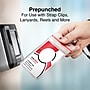 Staples Vertical Sealable ID Badge Holders, 5" x 3", Vinyl, Clear, 50/Pack (51923)~#|#~57D761BE-458F-4434-B3E04C5C42DC068F_sc7