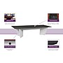 Regency Array 120"W x 48"D Conference Table with Grommet, Ash Grey/Black (ACT12048AGBK)~#|#~57E1A6D1-AE03-48E8-88CEB6264BA3E19C_sc7