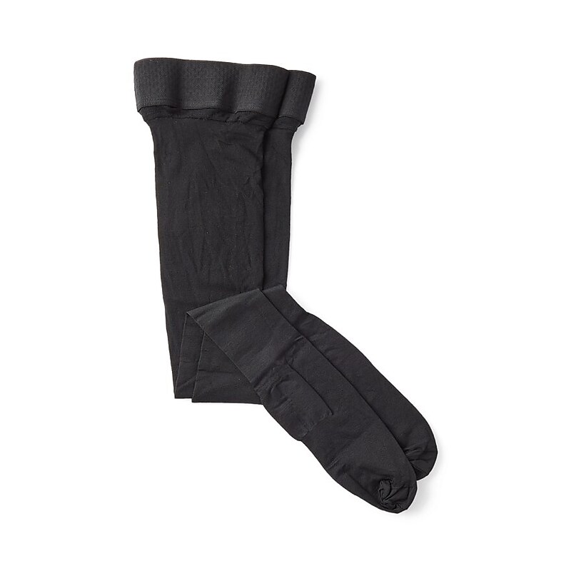 Curad 20-30mmHg Thigh High Compression Hosiery, Black, Size A, Regular Length (MDS1709ABH) image 1