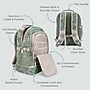 bentgo 2-in-1 Kids Dino Fossils Laptop Backpack, Large (BGBKPAK-FSL)~#|#~57E34755-24C9-487D-970E6C5B80B32BDB_sc7