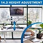 Mount-It! 38"W Manual Adjustable Standing Desk Converter, White (MI-15005)~#|#~57E537C5-4F53-46F9-89FD4B98B9D062F3_sc7