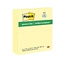 Post-it Greener Recycled Notes, 3" x 5", Canary Collection, 100 Sheet/Pad, 12 Pads/Pack (655RPYW)~#|#~57E58C9E-839B-4C12-9B308D3A57B3A6AB_sc7