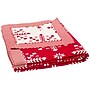 Safavieh Holiday Collection 4'-2" x 5'-0" Frost Throw, Red (HOL2002A-5060)~#|#~57E58FF7-2D87-49F9-B7328C7371292356_sc7