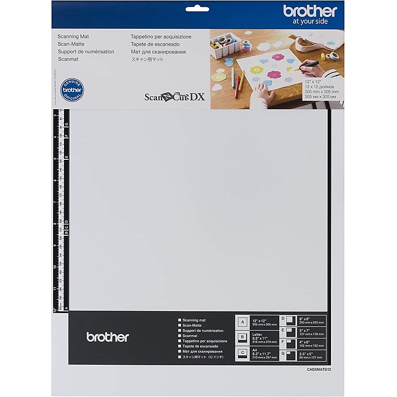 Brother ScanNCut DX Scanning Mat, 12" x 12" (CADXMATS12) image 1