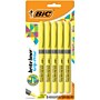 BIC Brite Liner Highlighters with Grip, Chisel Tip, Yellow, 5/Pack (31289)~#|#~57EE326B-A631-4989-A4BEA3F046C5B9F1_sc7