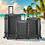 US Army FOX 3-Piece Hardside Spinner Carry-On Luggage Set, TSA Checkpoint Friendly, Black (USLFOXSML-BLK)~#|#~57EF3AF9-421F-46B2-9D18F274ABDA0C80_sc7