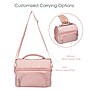 bentgo Insulated Lunch Bag, 2-Compartment, Blush (BGOBG2-M)~#|#~57F80285-DDD8-4DC7-A9FA9888EB379FB1_sc7